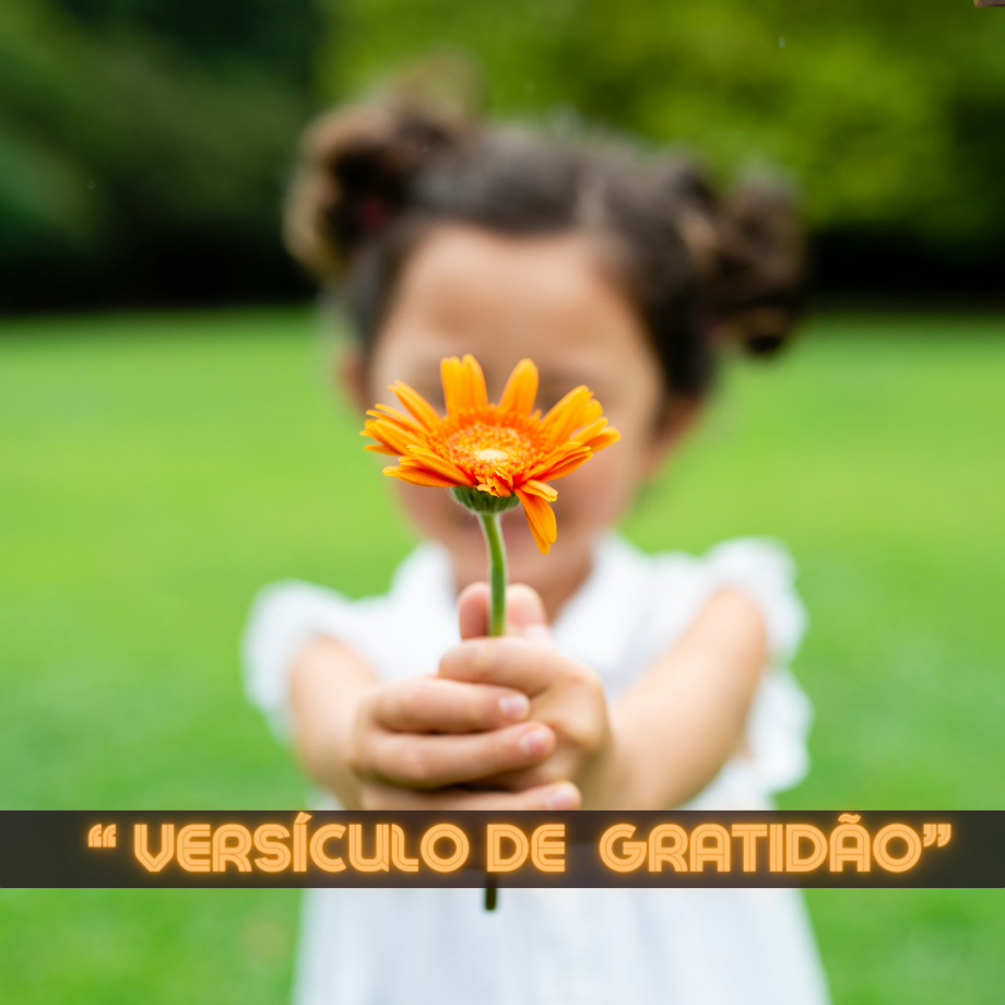 Versículo de gratidão