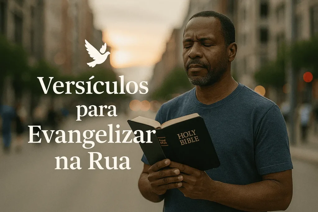 Versículos para Evangelizar na Rua
